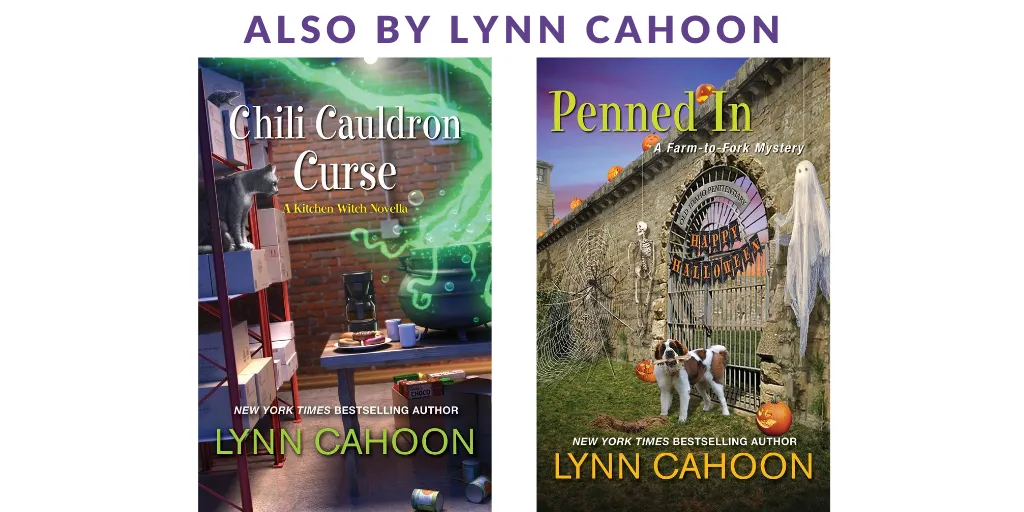 Cover images of Chili Cauldron Curse and Penned In