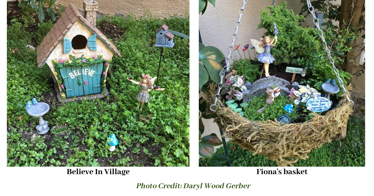 Daryl Wood Gerber's fairy garden