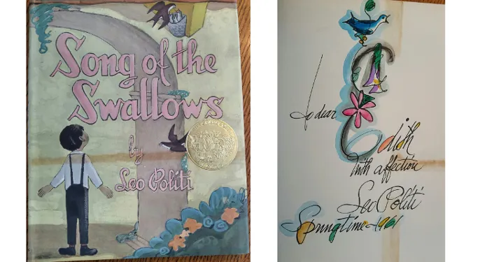 Maddie Day&#x27;s&#x27;s copy of Song of the Swallows